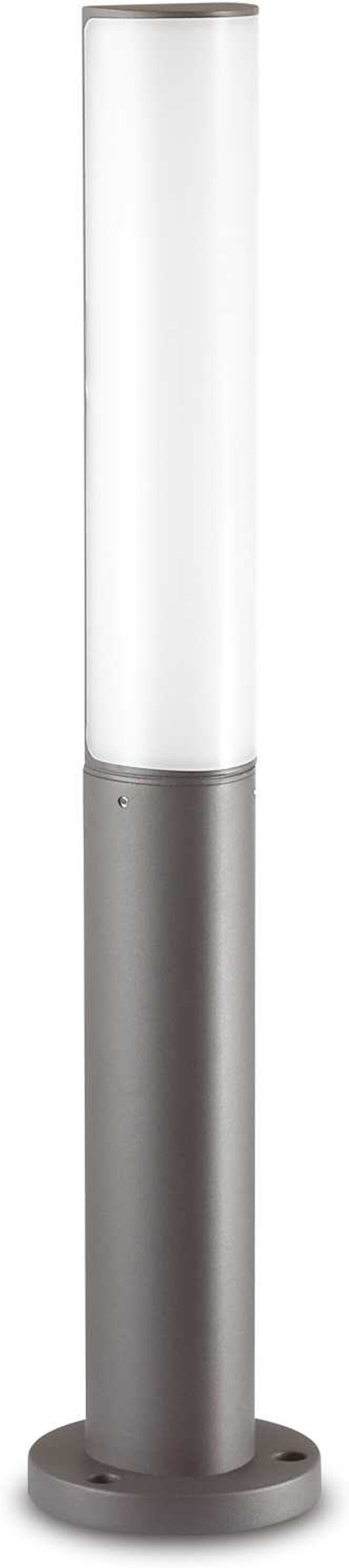 Udendørs gulvlampe Ideal Lux Etere pulverlakeret aluminium Ø12 x H60,5 cm IP44 antracit LED 1130lm 4000K