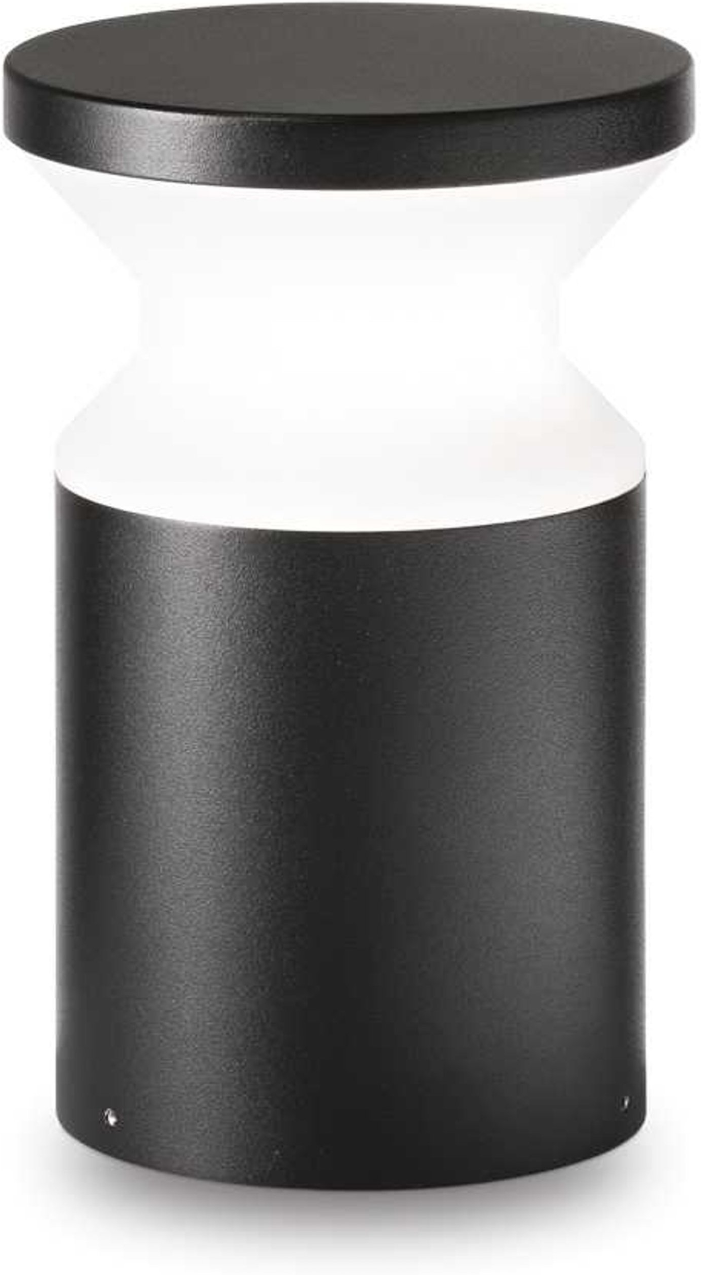 Udendørs gulvlampe Ideal Lux Torre Ø14ÃH22 cm sort aluminium og metal IP44 havelampe