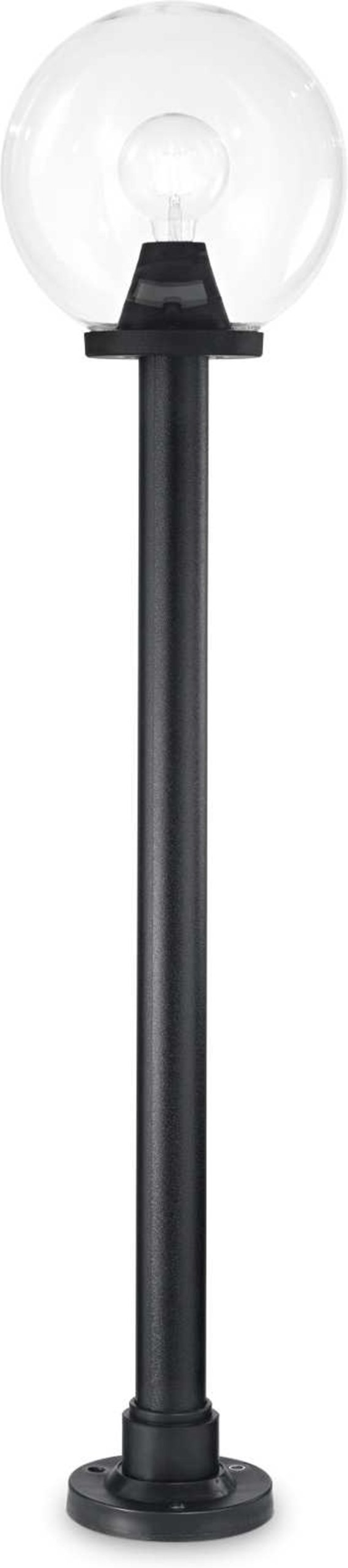 Udendørs gulvlampe Ideal Lux Classic Globe Ø30 H130 cm IP55 vejrbestandig plast