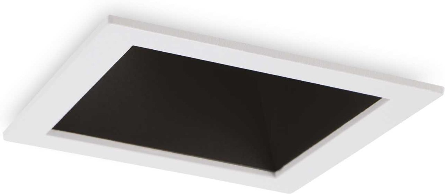 Indbygningslampe Ideal Lux Game firkantet downlight LED 1000 lm mat hvid 3000 K IP20 H12ÃB8,4ÃL8,4 cm