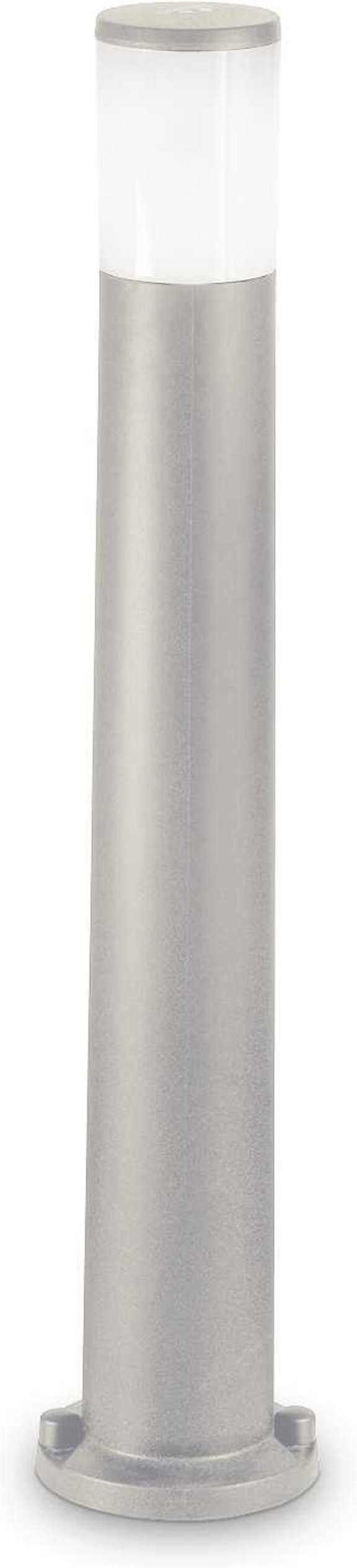 Udendørs gulvlampe Ideal Lux Atena grå plast Ø15,5Ã80 cm IP55 inkl 8W LED 1000 lm