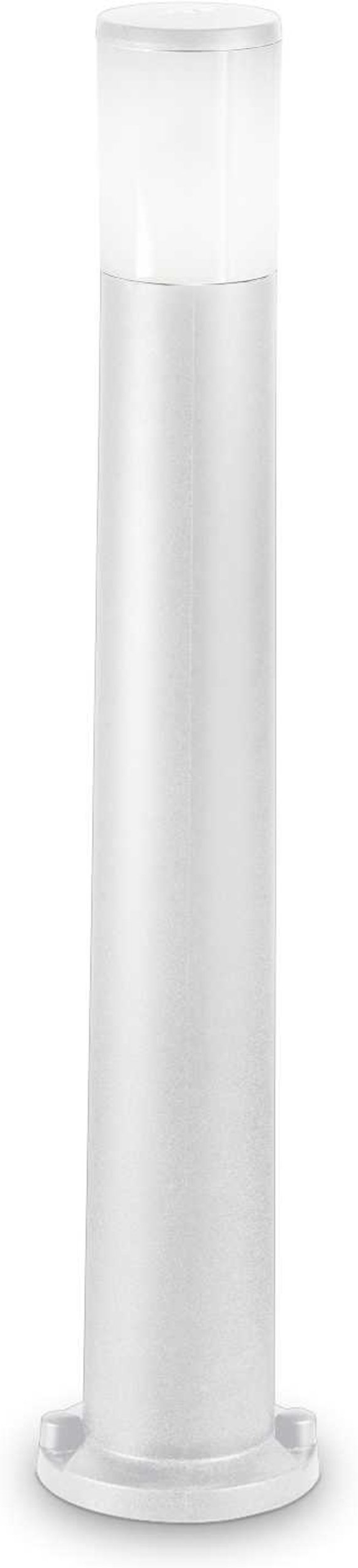 Udendørs gulvlampe Ideal Lux Atena hvid Ø15,5ÃH80 cm IP55 inkl. 8W 1000 lm pære