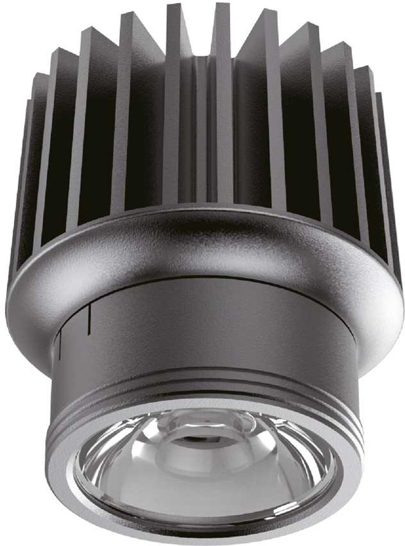Indbygningslampe Ideal Lux Dynamic LED-downlight 1600 lm 3000 K IP54 aluminium Ø6,5 cm