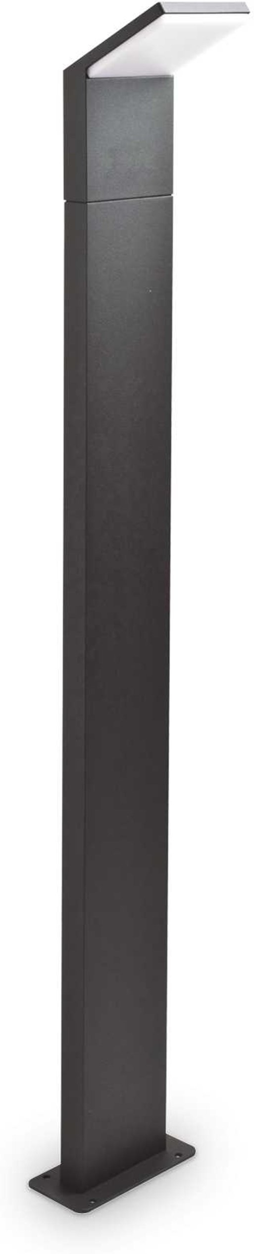 Udendørs gulvlampe Ideal Lux Style antracit LED 4000K 830 lm H100 cm IP54 terrassebelysning