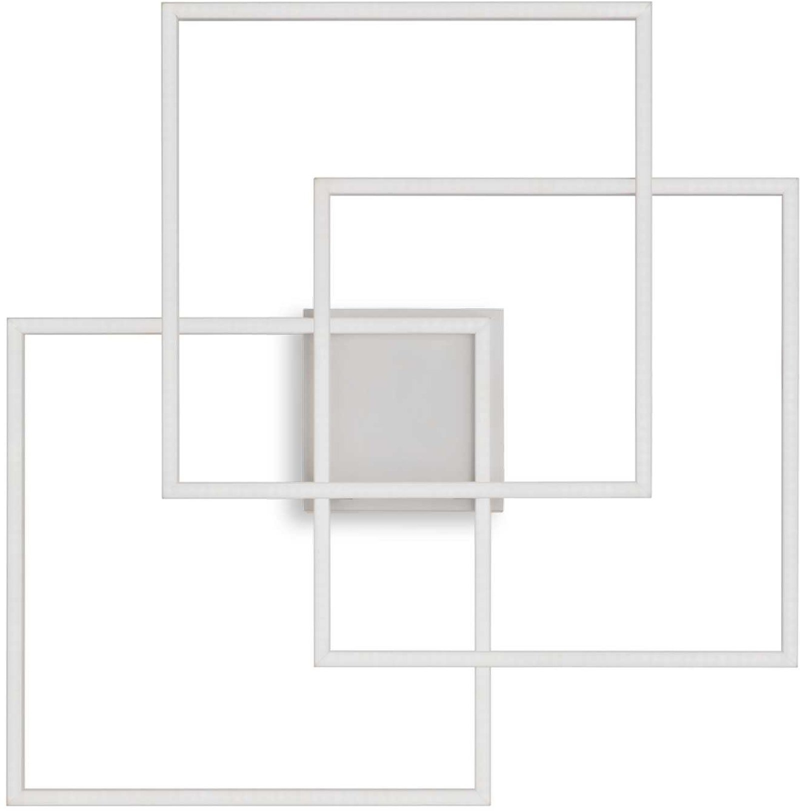 Loftlampe Ideal Lux Frame plafond LED integreret 35W 3200 lm 3000 K mat hvid