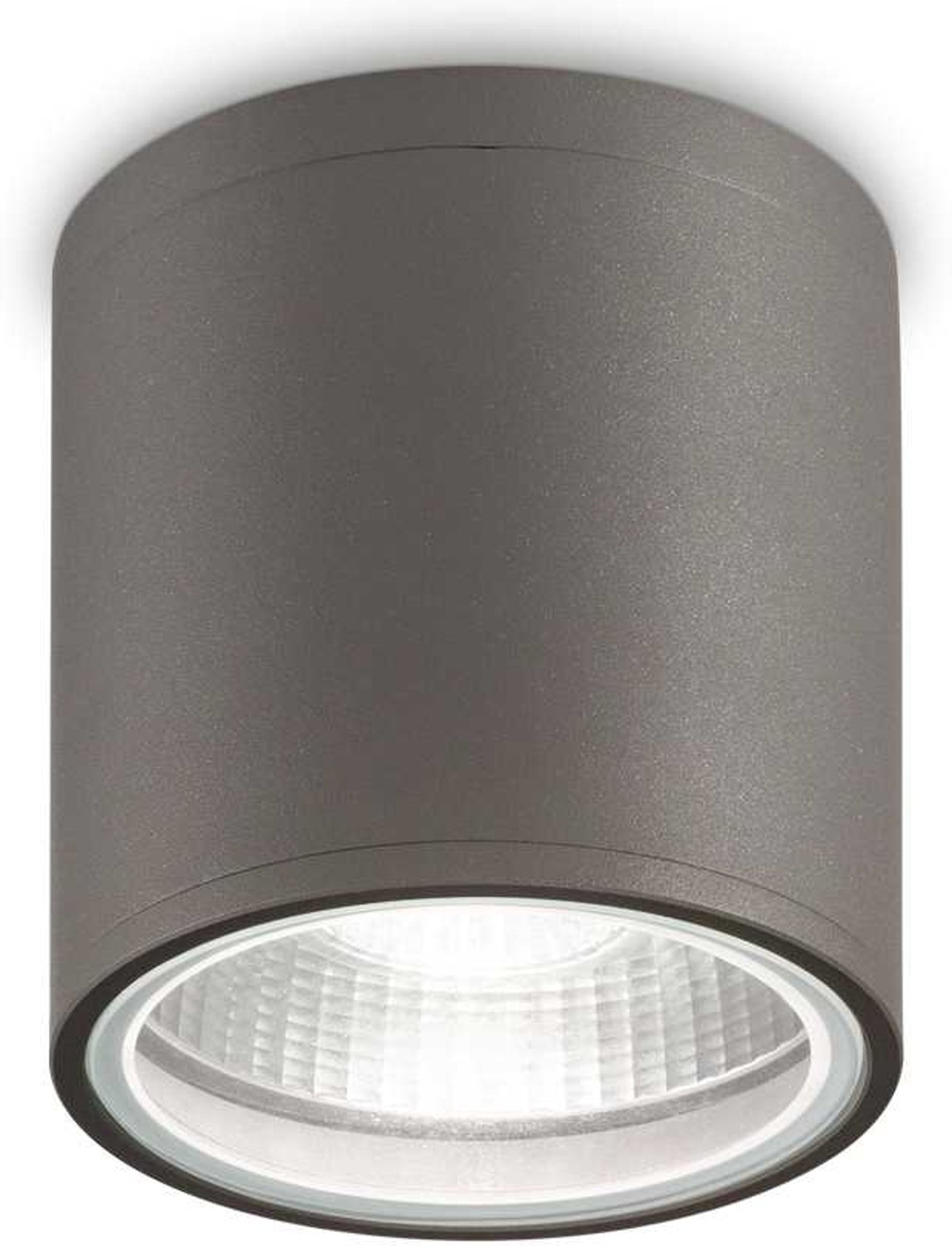 Udendørs loftslampe Ideal Lux Gun antracit aluminium IP44 GU10 Ø11 cm