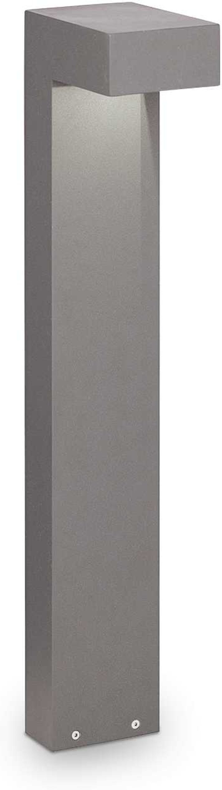 Udendørs gulvlampe Ideal Lux Sirio grå aluminium metal H60xB15 cm IP44