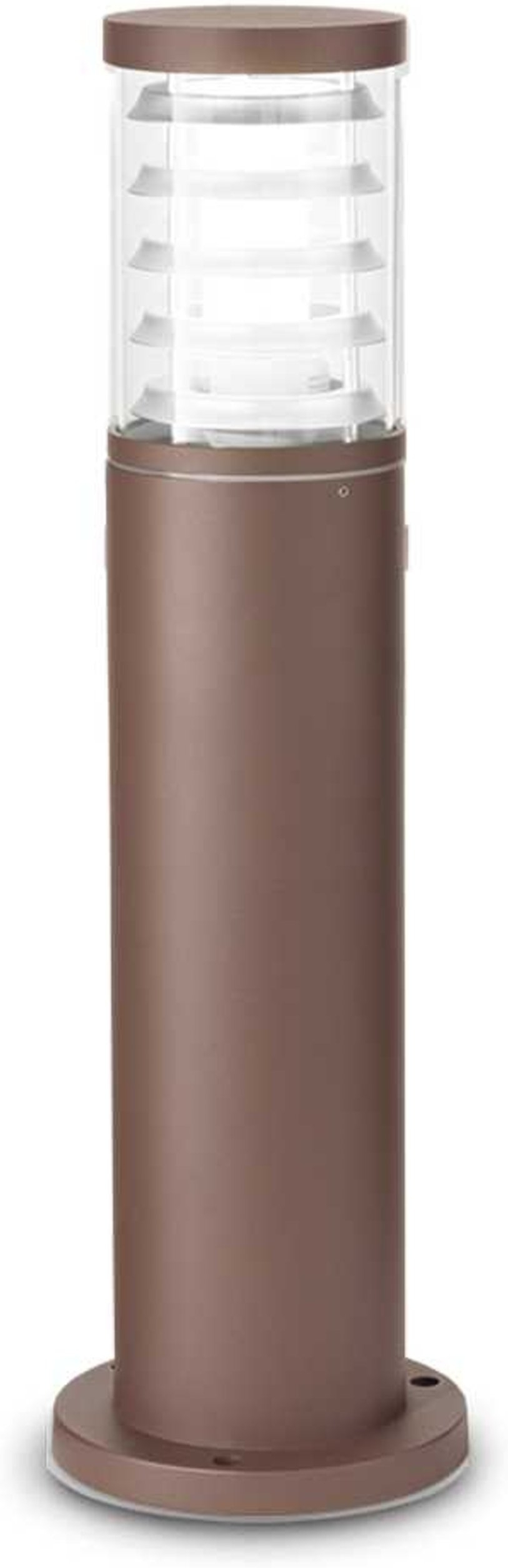 Udendørs gulvlampe Ideal Lux Tronco Ø15,5 x 40,5 cm aluminium kaffe IP44 E27