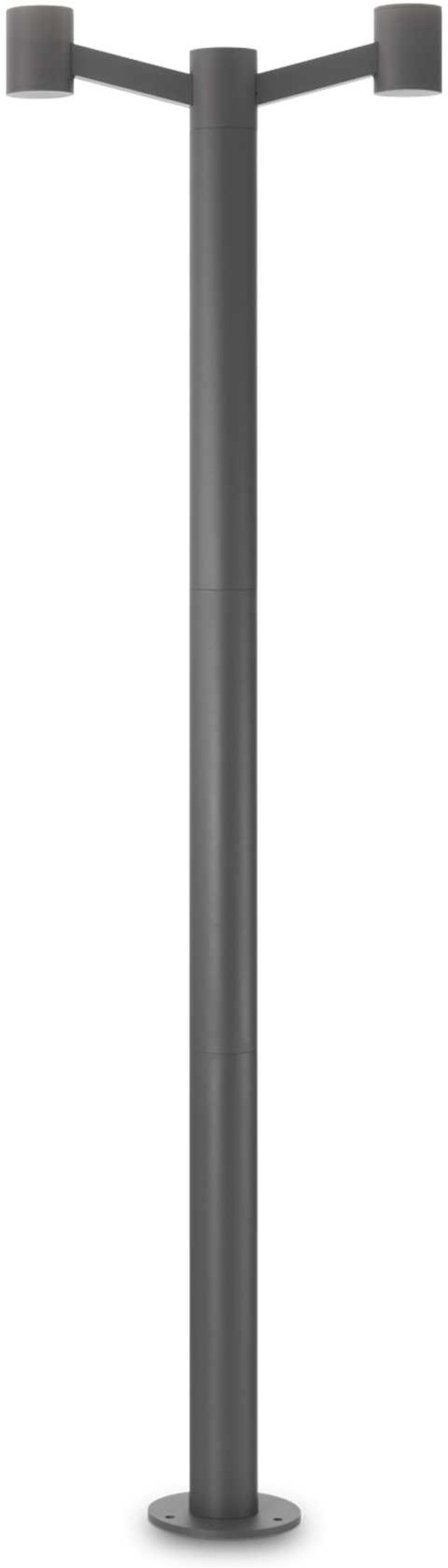 Udendørs gulvlampe Ideal Lux Clio antracit aluminium havebelysning IP44