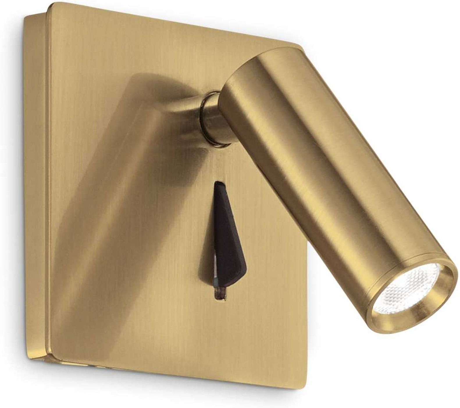 Væglampe Ideal Lux Lite indendørs i messing med integreret LED 200 lm 3000 K energieffektiv