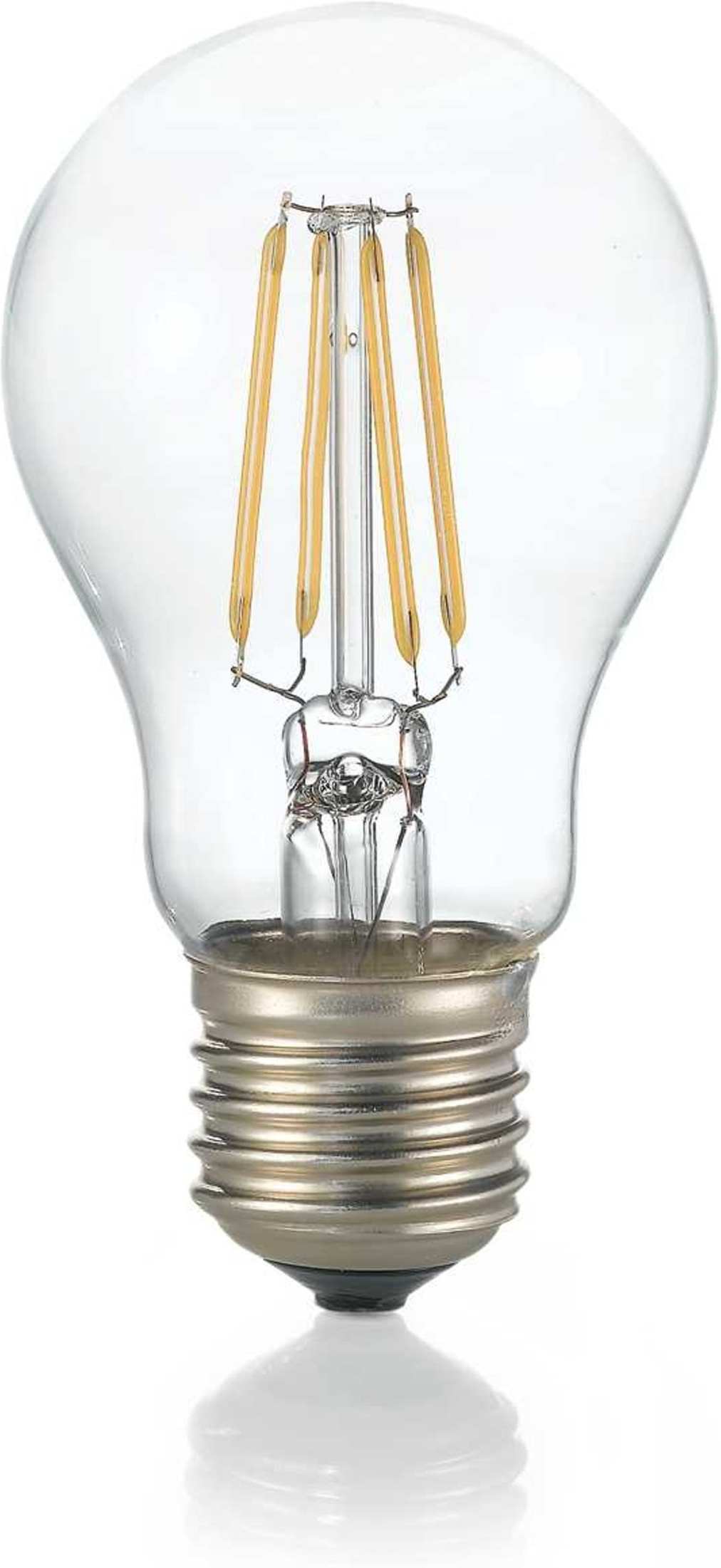 LED-lyspære E27 Ideal Lux E27-serie 10 W 1300 lm 3000 K varm hvid glas Ø6Ã10,5 cm