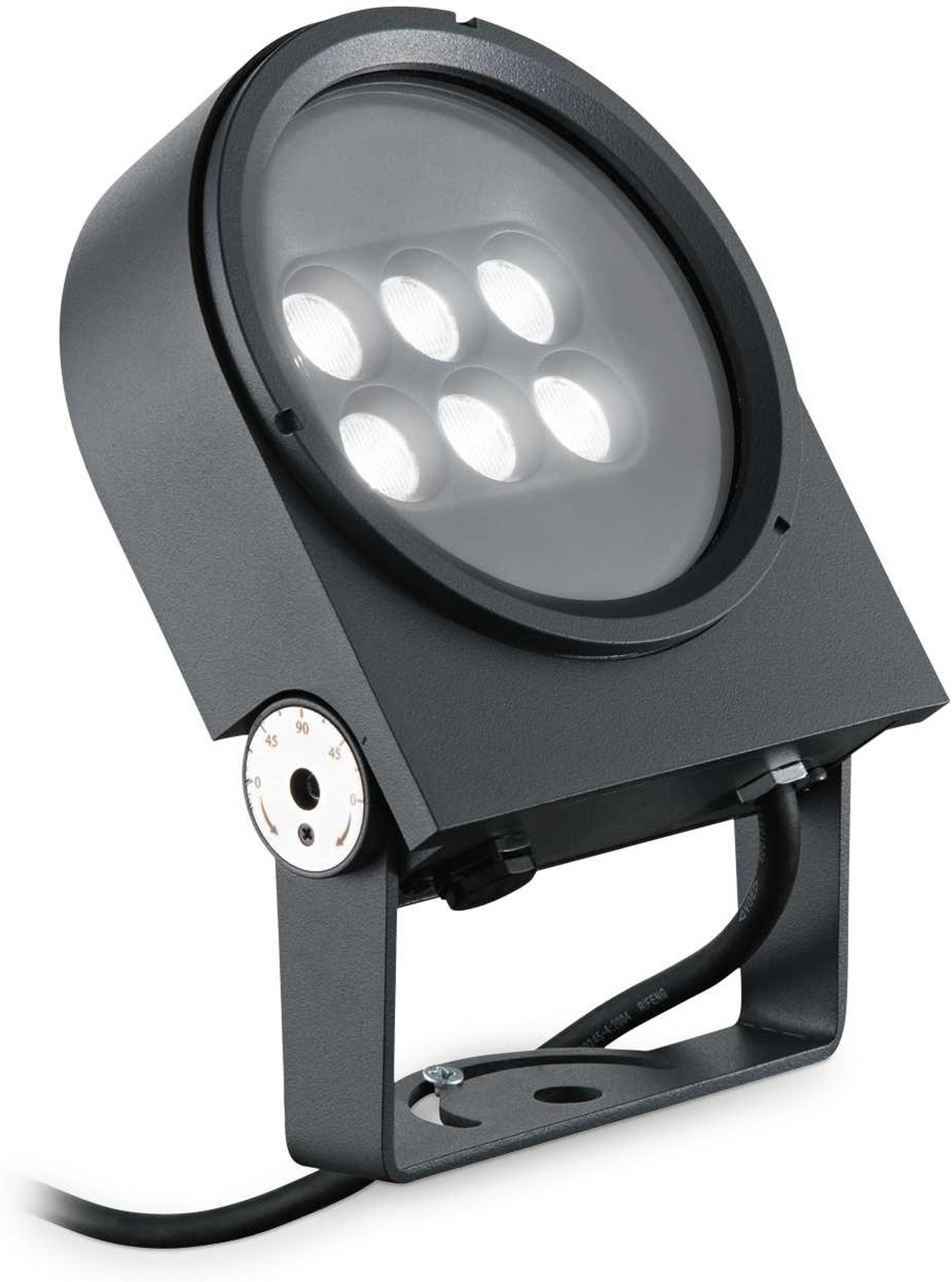 Ideal Lux Ulex udendørs LED-projektør 15W 1280 lm IP65 antracit