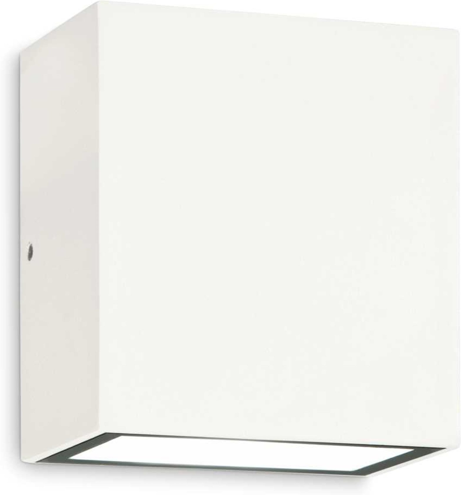 Udendørs væglampe Ideal Lux Argo metal hvid LED 1200 lm 3000 K IP65 10 W 9Ã10Ã5,5 cm