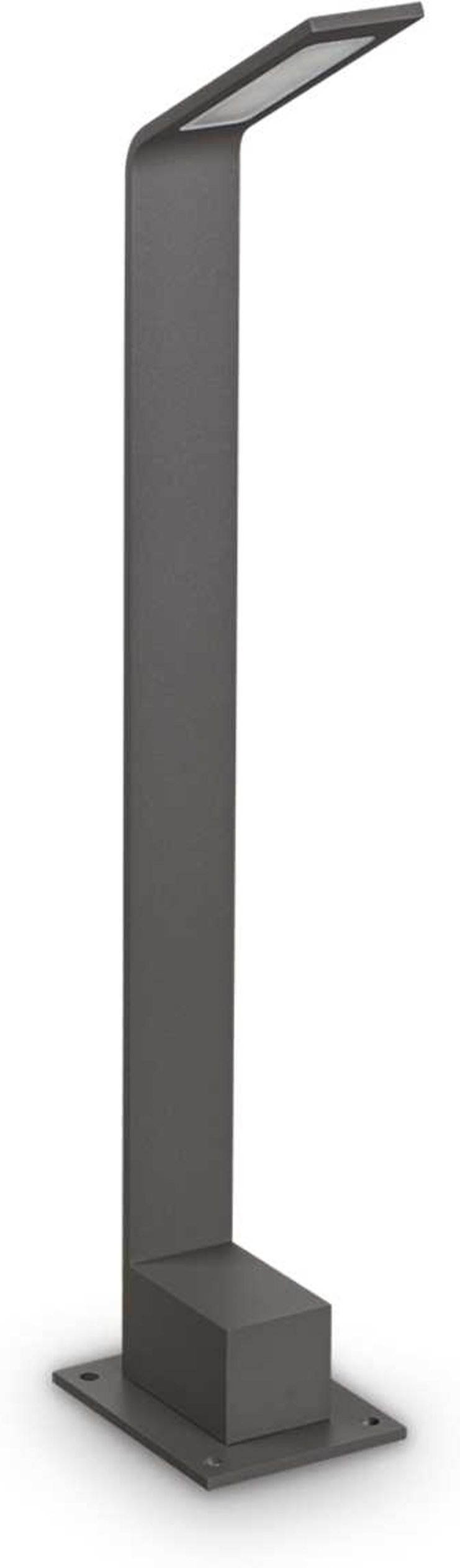 Udendørs gulvlampe Ideal Lux Agos H60 cm antracit IP54 integreret LED 6,5W 730 lm havebelysning