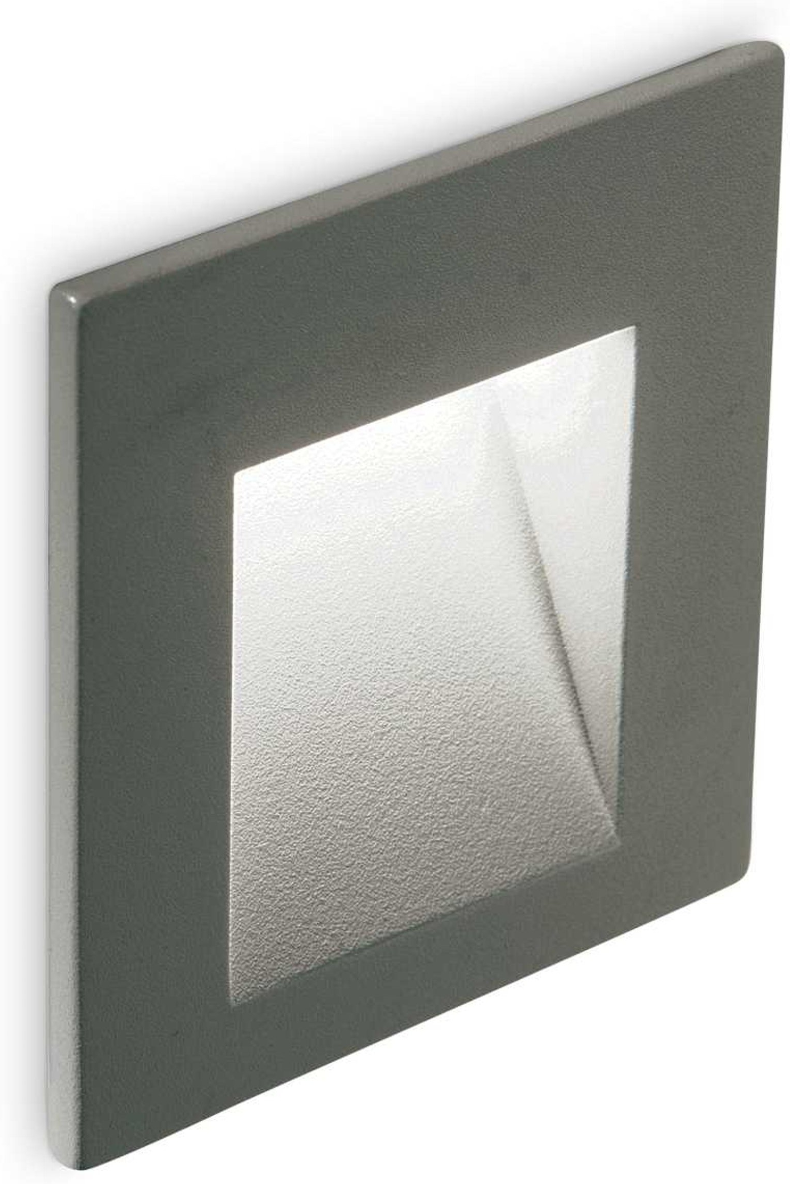 Udendørs indbygningslampe Ideal Lux Bit LED 2W IP65 antracit 3000K 215 lm