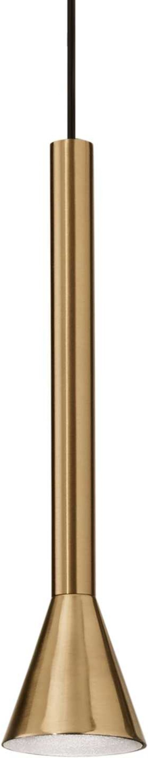 Pendel loftslampe Ideal Lux Diesis messing Ø60 justerbar højde 315 - 2430 mm integreret LED 7W 660 lm 3000 K