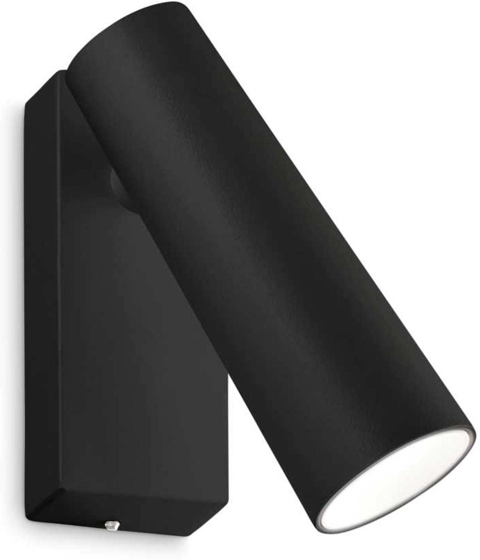 Væglampe Ideal Lux Pipe med integreret LED 660 lm 3000 K H10,5ÃB4ÃL12,5 cm sort/hvid minimalistisk design