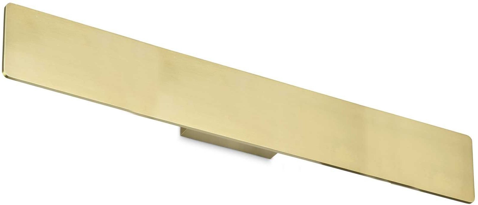 Væglampe Ideal Lux Zig Zag integreret LED messing/sort metal 75 cm 2850 lm