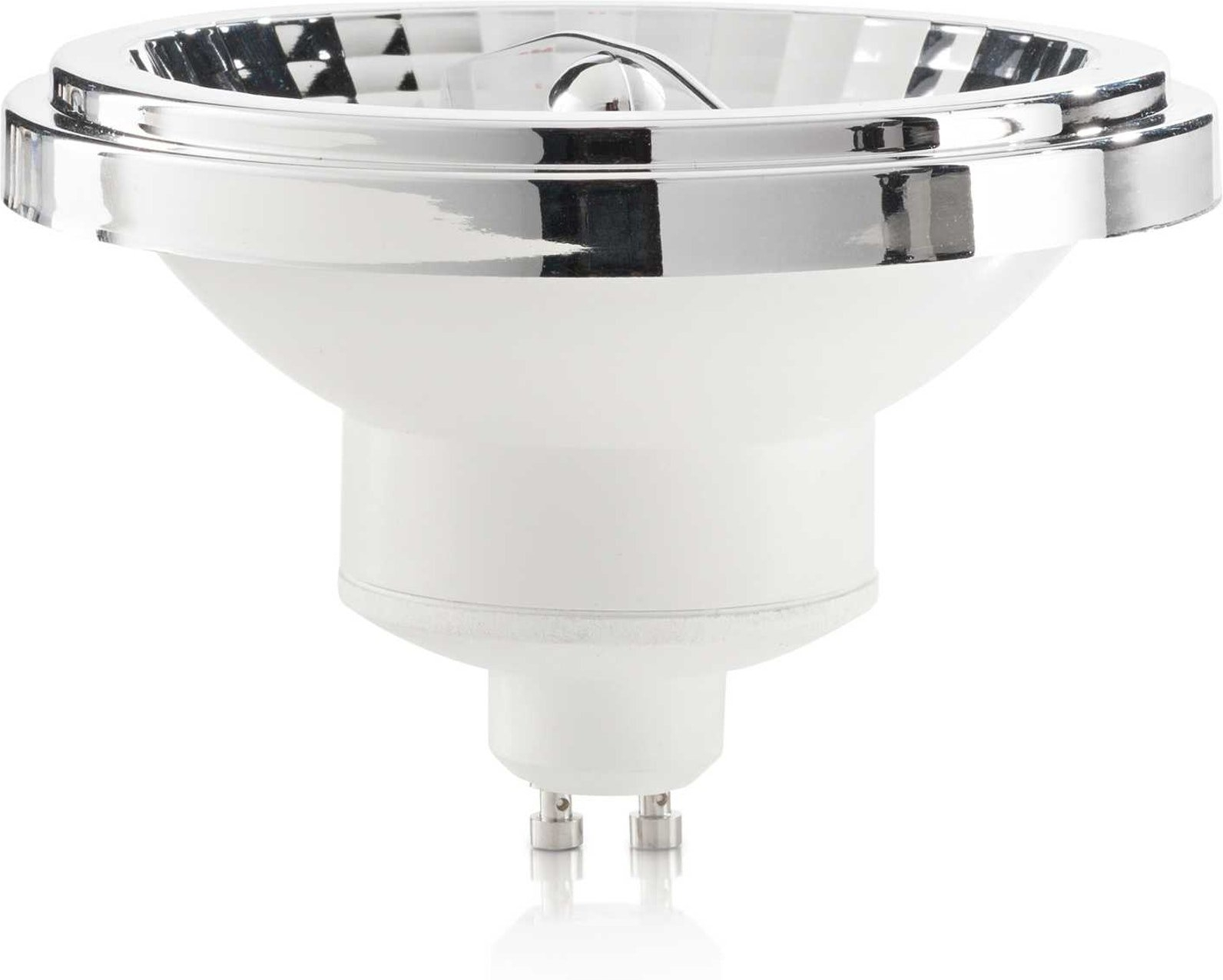 LED-pære GU10 Ideal Lux Gu10 10W 800 lm 3000K dæmpbar krom 15.000 timer