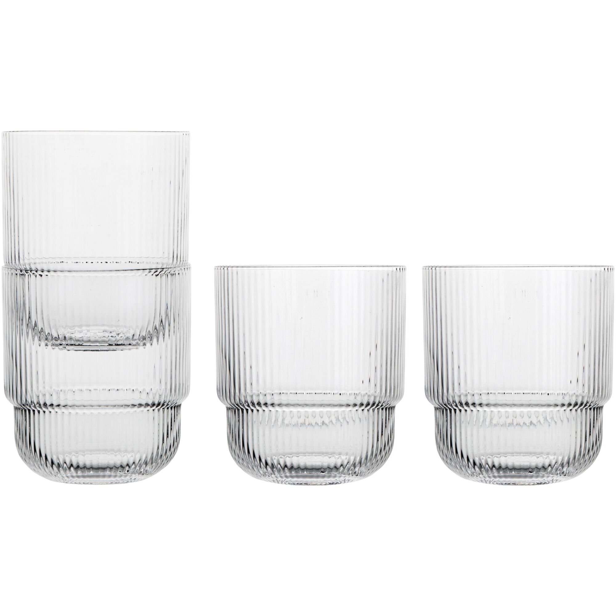 Sagaform Blanka vandglas 4-pak