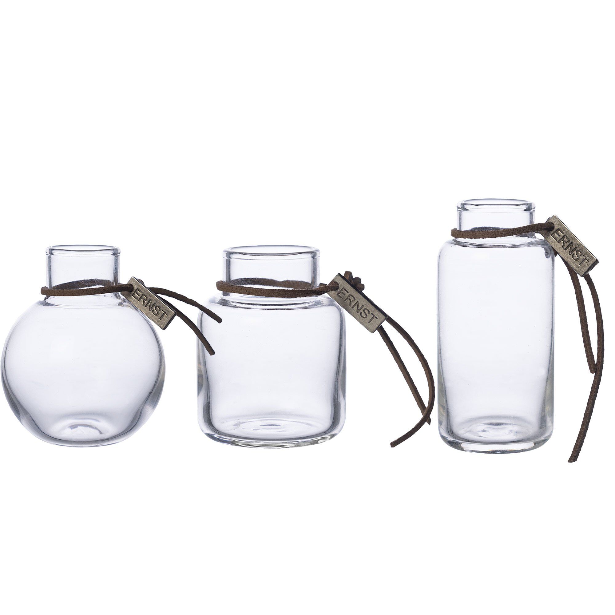 Ernst Glasvase 8 cm, 3-pak