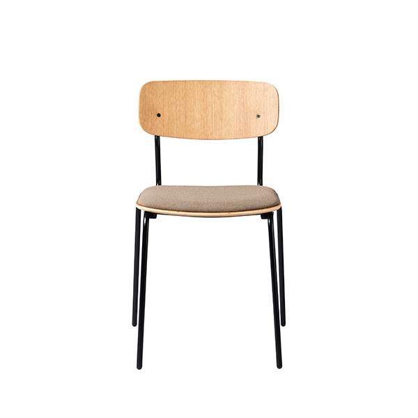 FDB Møbler J182 spisebordsstol - Grain polstring : Erling Christensen Møbler