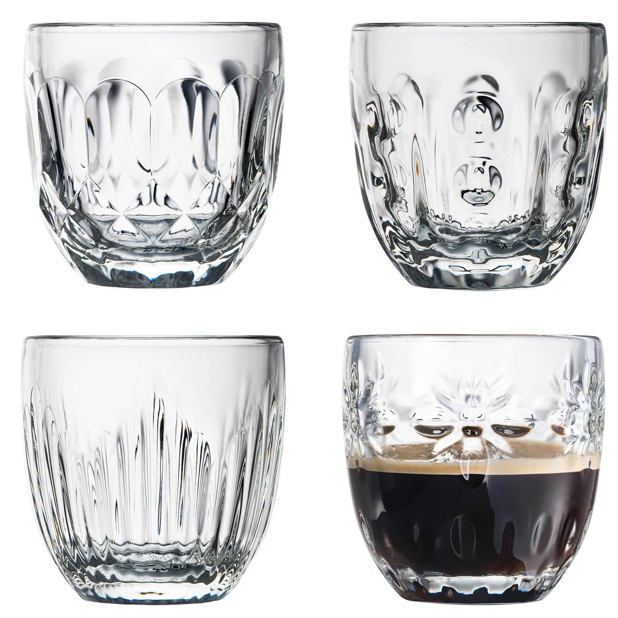 La rochÃ¨re Troquet espressoglas 10 cl 4-pak