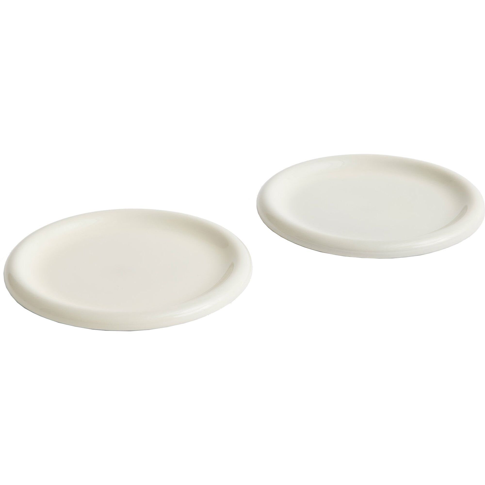 Hay Barro tallerken Ø24, offwhite, 2-pack