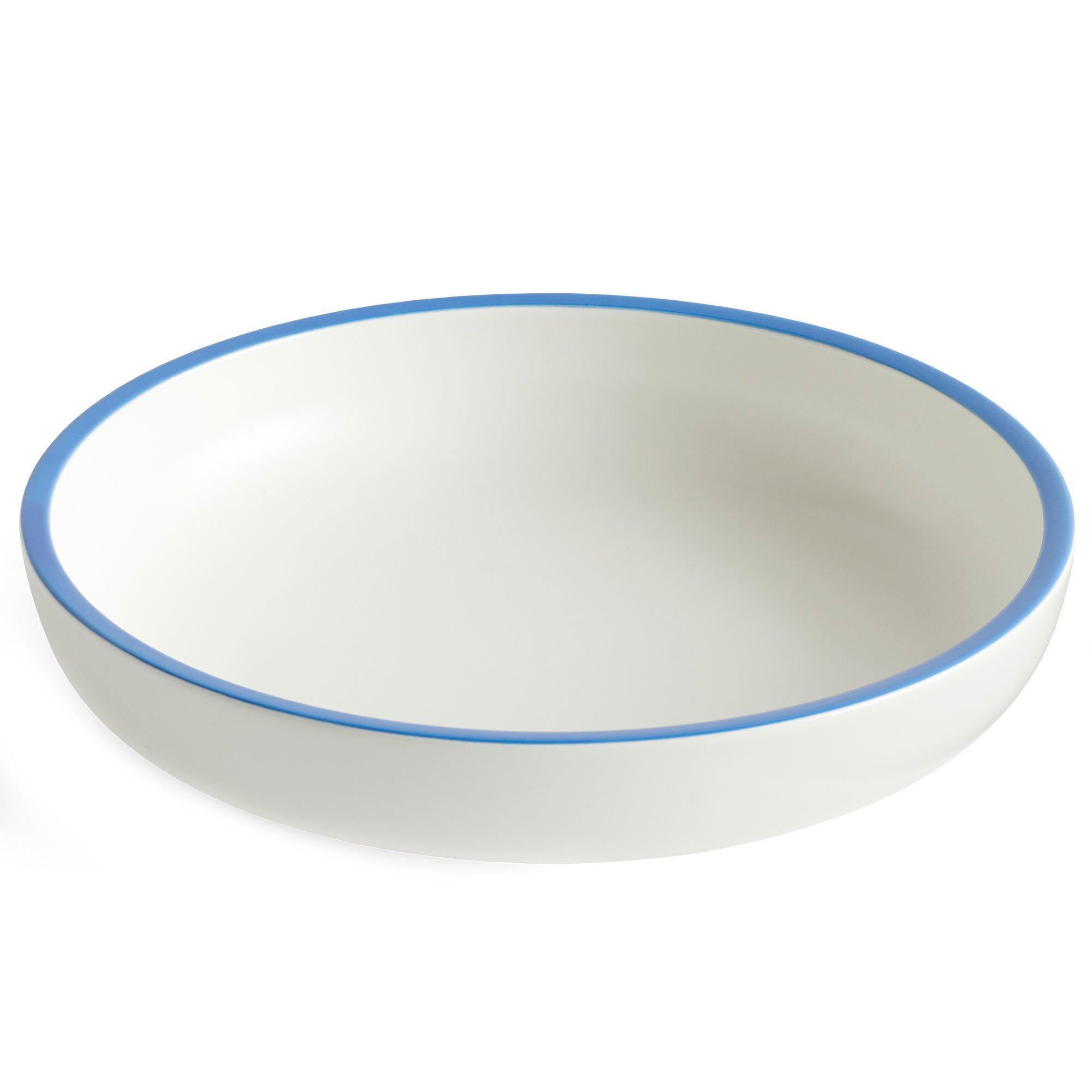 Hay Sobremesa serveringsskål, large, hvid/blå