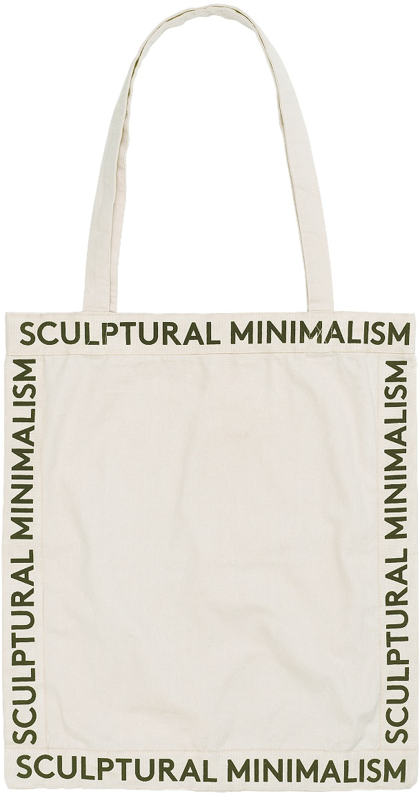 Stofpose/tote Kristina Dam Canvas Bag bomuld off-white 50x43x5 cm