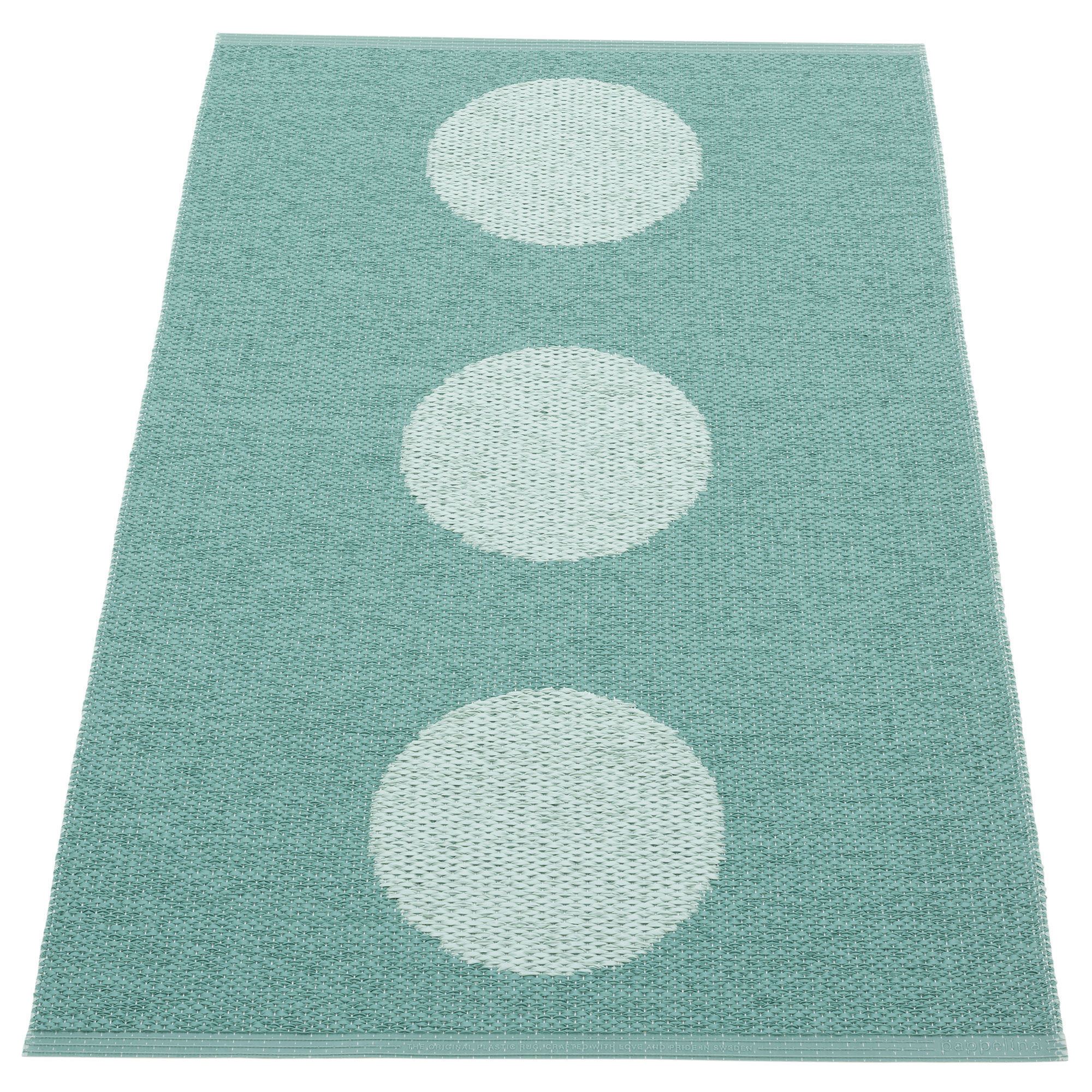 Pappelina Vera Pop Tæppe 70x120 cm, jade/turkis