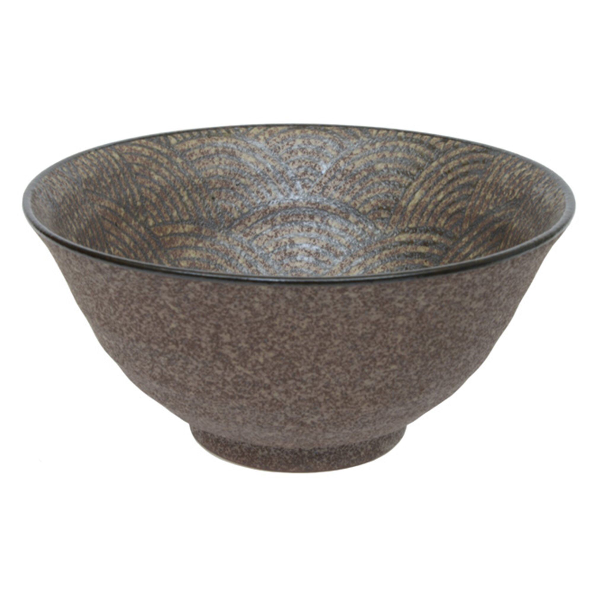 Tokyo design studio Minoyaki ramenskål, bronze matt