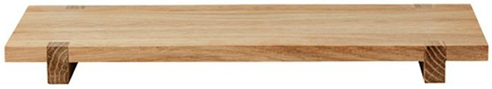 Serveringsbakke Kristina Dam Japanese massiv eg natur 34 x 14,5 cm