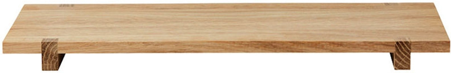 Serveringsfad Kristina Dam Japanese i massivt egetræ 44 x 22 cm natur