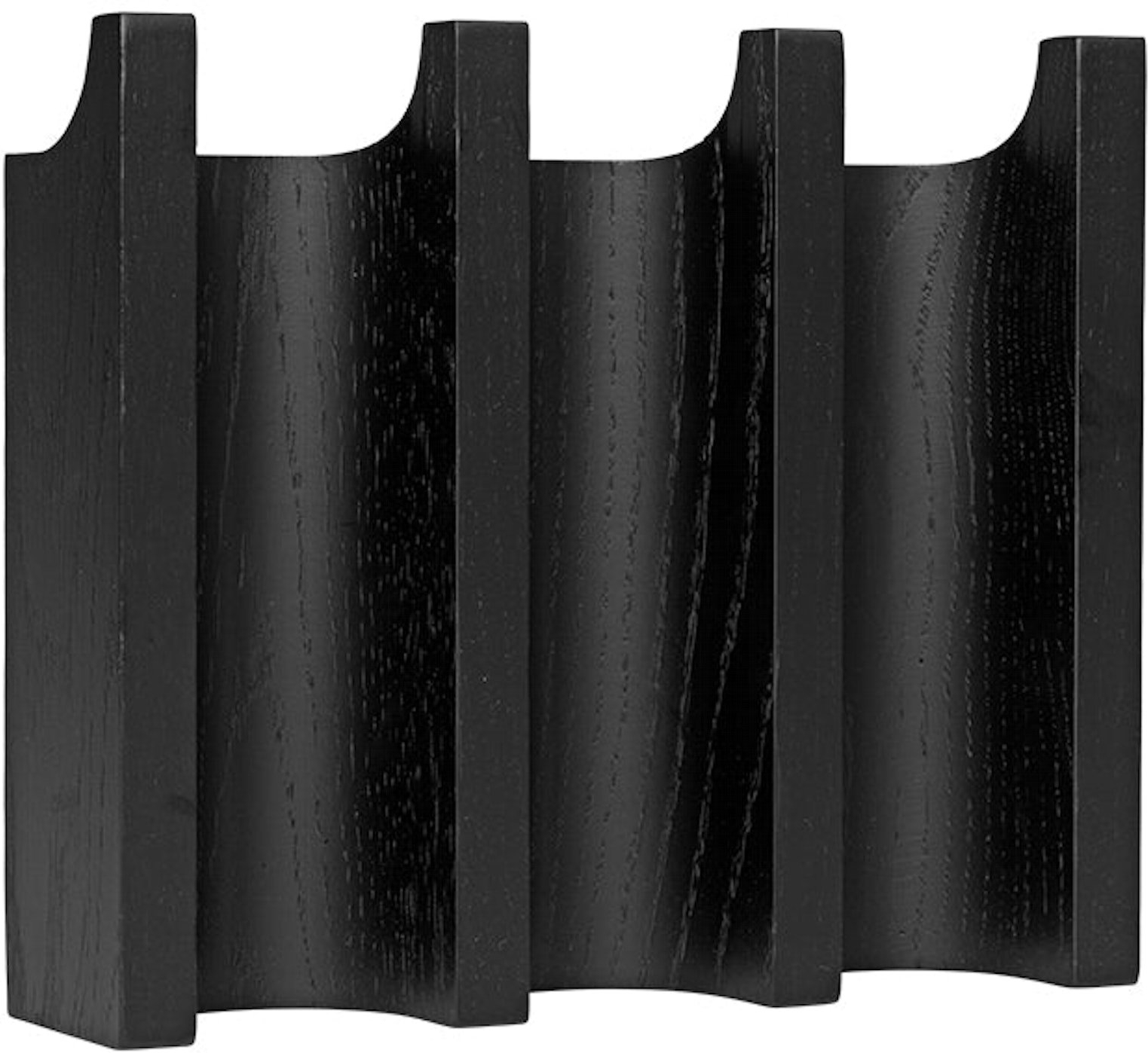 Tøjstativ/knagerække Kristina Dam Column sort eg 18Ã21Ã5,5 cm