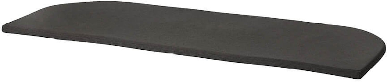 Hynde/pude til Bauhaus Lounge Bench 63Ã166 cm Kristina Dam Seating Cushion sort Oeko-Tex certificeret
