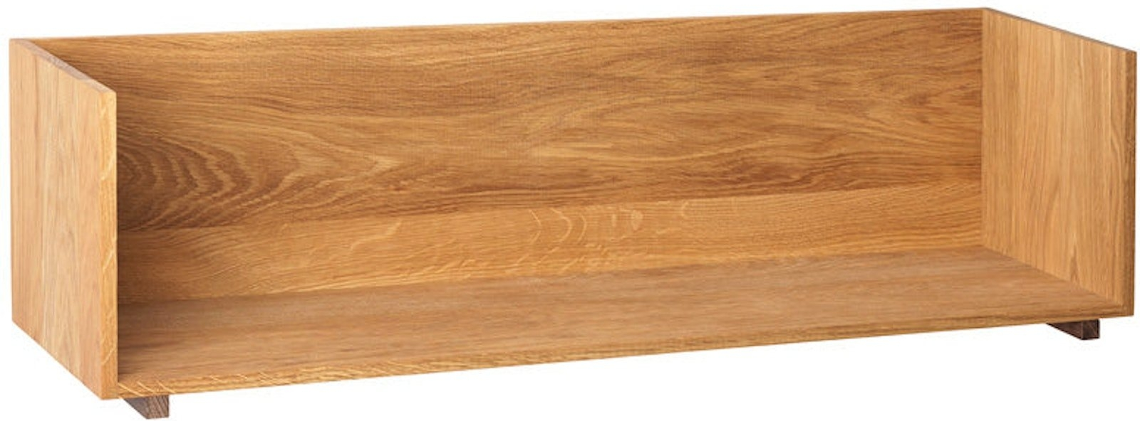 Reol Kristina Dam Stack hyldesystem i massivt egetræ og valnød, olieret natur H25xB22xL75 cm