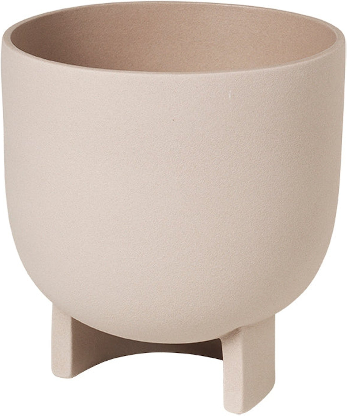 Urtepotte Kristina Dam Serene Stor Sandfarvet Terracotta Ø23ÃH24,5 cm