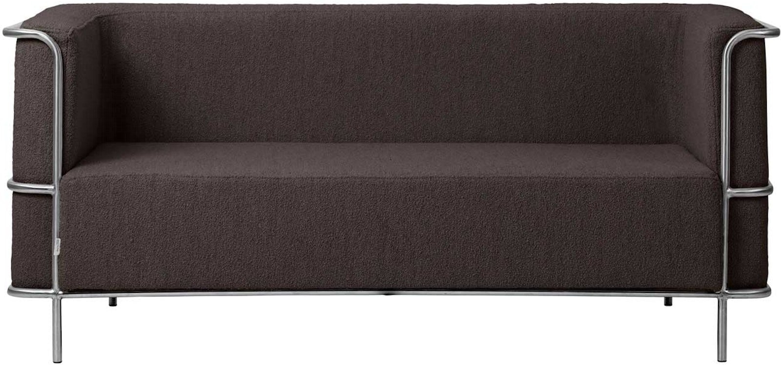 2-personers sofa Kristina Dam Modernist bouclé brun H70xB77xL164 cm