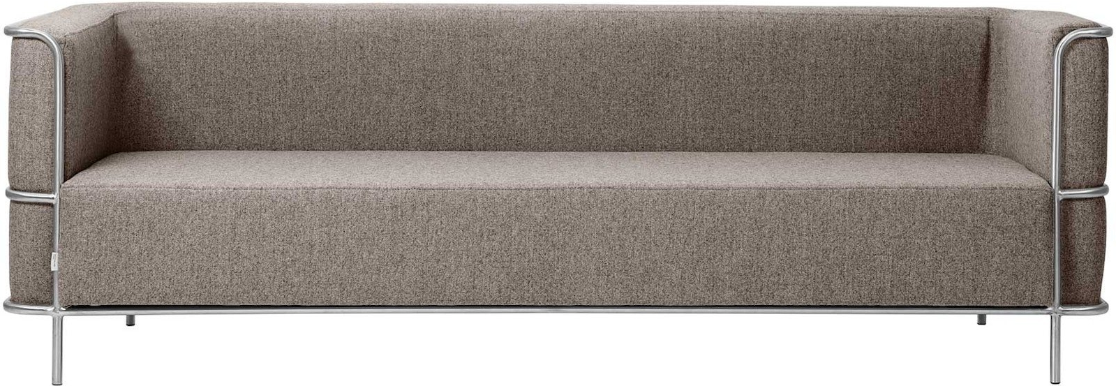 3-personers sofa Kristina Dam Modernist grå uld 220 x 77 x 70 cm