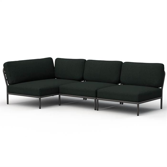 HOUE - LEVEL loungesæt - Setting 6 - Alpine - Stofgruppe Sunbrella Heritage  : Erling Christensen Møbler
