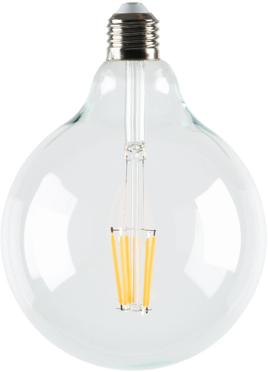 LED-elpære E27 Kave Home Llum Ø12x17 cm 6W 660 lm 2700 K Klar glas