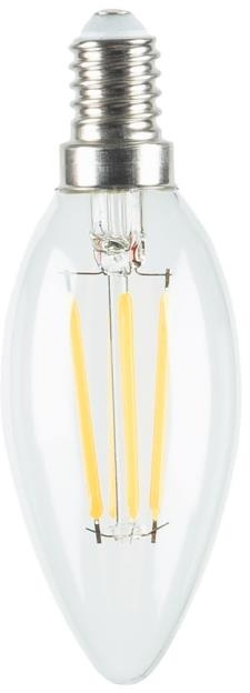 LED-pære E14 Kave Home Llum 4W 450 lm 3000 K klar glas Ø3,5Ã9,7 cm Energiklasse A