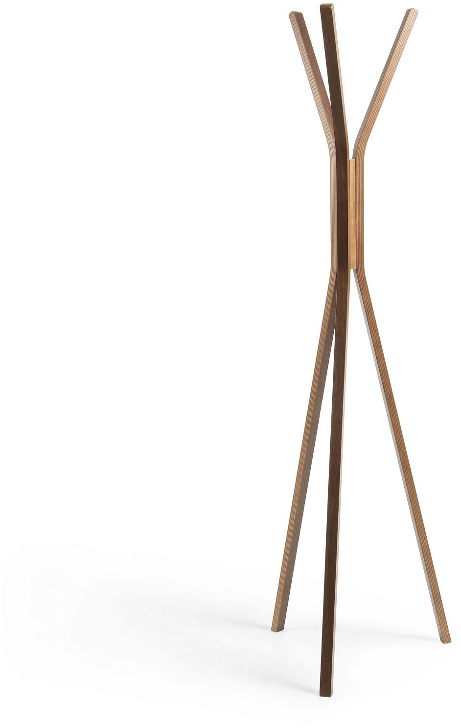 Stumtjener & hattehylde Kave Home Chelsey, nordisk design i massivt naturtræ H170 x B47 x D47 cm