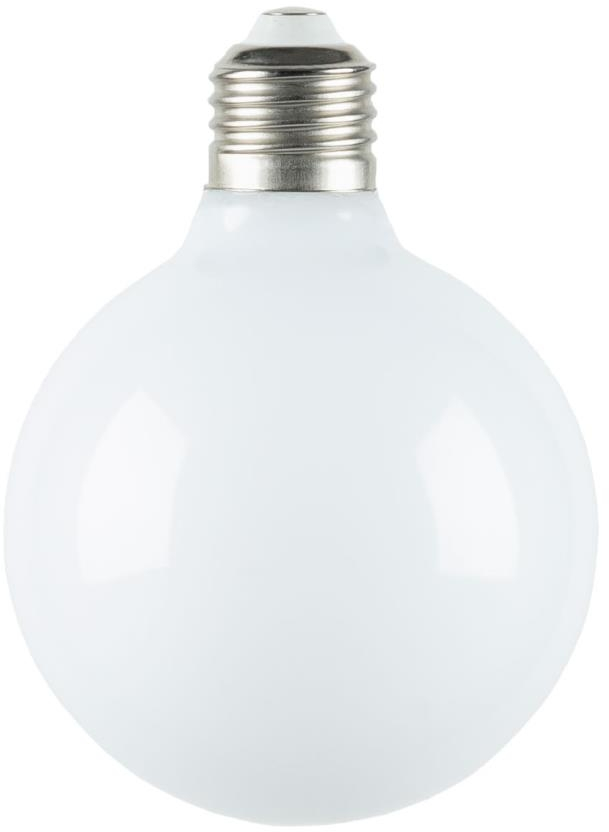 LED-pære E27 Kave Home Llum glaspære hvid Ø9,5Ã12,5 cm 6W 3000K 660 lm