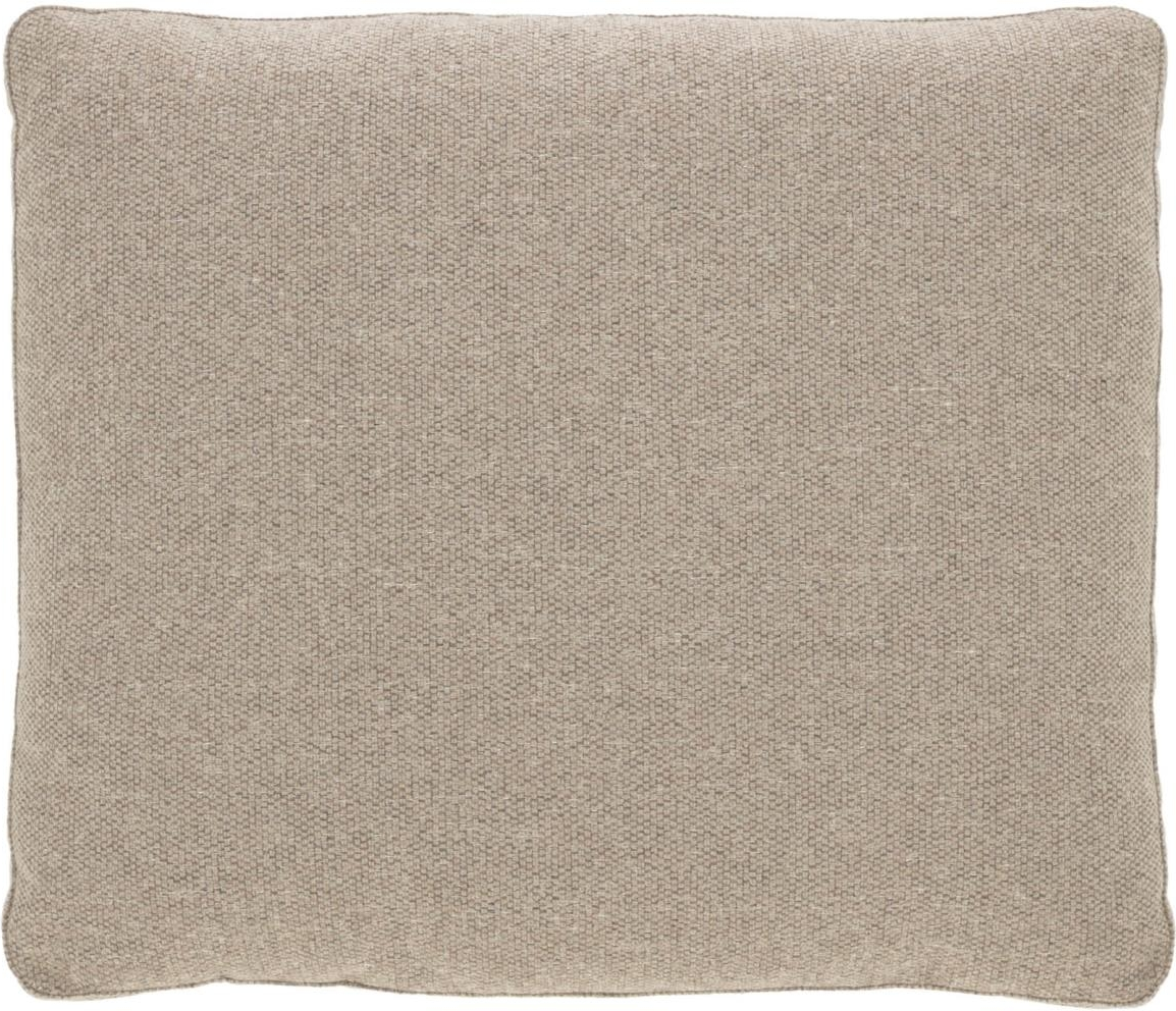 Sofa-tilbehørspude Kave Home Blok 50x60x15 cm Beige pletresistent aftageligt betræk