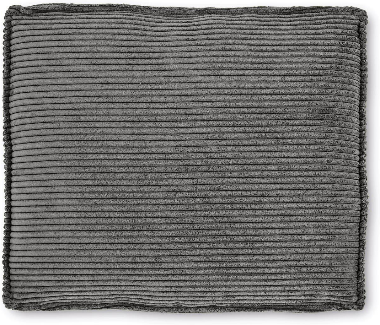Pyntepude Kave Home Blok til sofa grå 70Ã60Ã15 cm corduroy