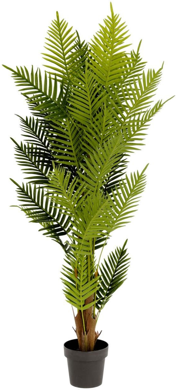 Kunstig plante Kave Home Palmera H150 cm, naturtro grøn dekoration til hjemmet