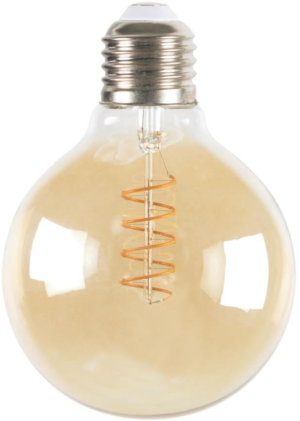 LED E27 pære Kave Home Llum  -  vintage lyskilde, varm glød, energiklasse A, klar finish H12ÃØ8 cm