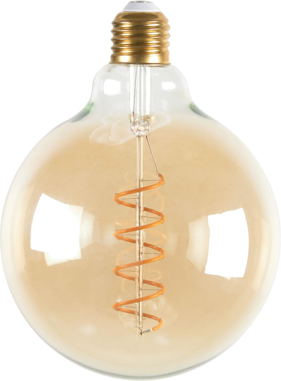 LED-filamentpære Kave Home Llum E27 440 lm 3000K A klar glas Ø12,5Ã17 cm Vintage